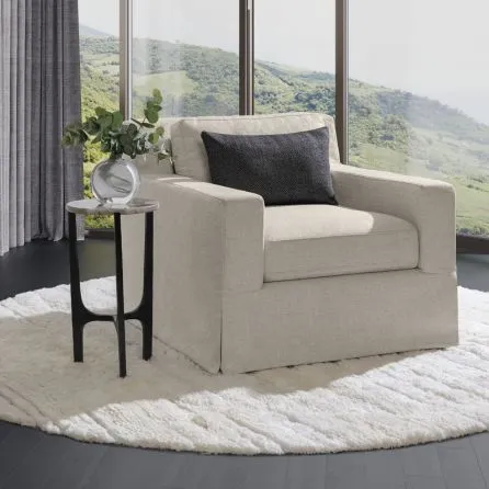 Artemis Chair: Modern Walnut Swivel Design | Ben Soleimani